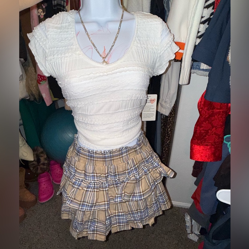 2 piece skort set